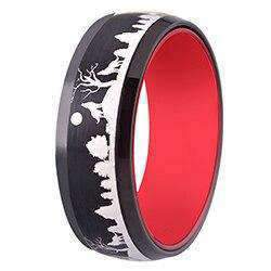 Bague Loup Meute (Acier)